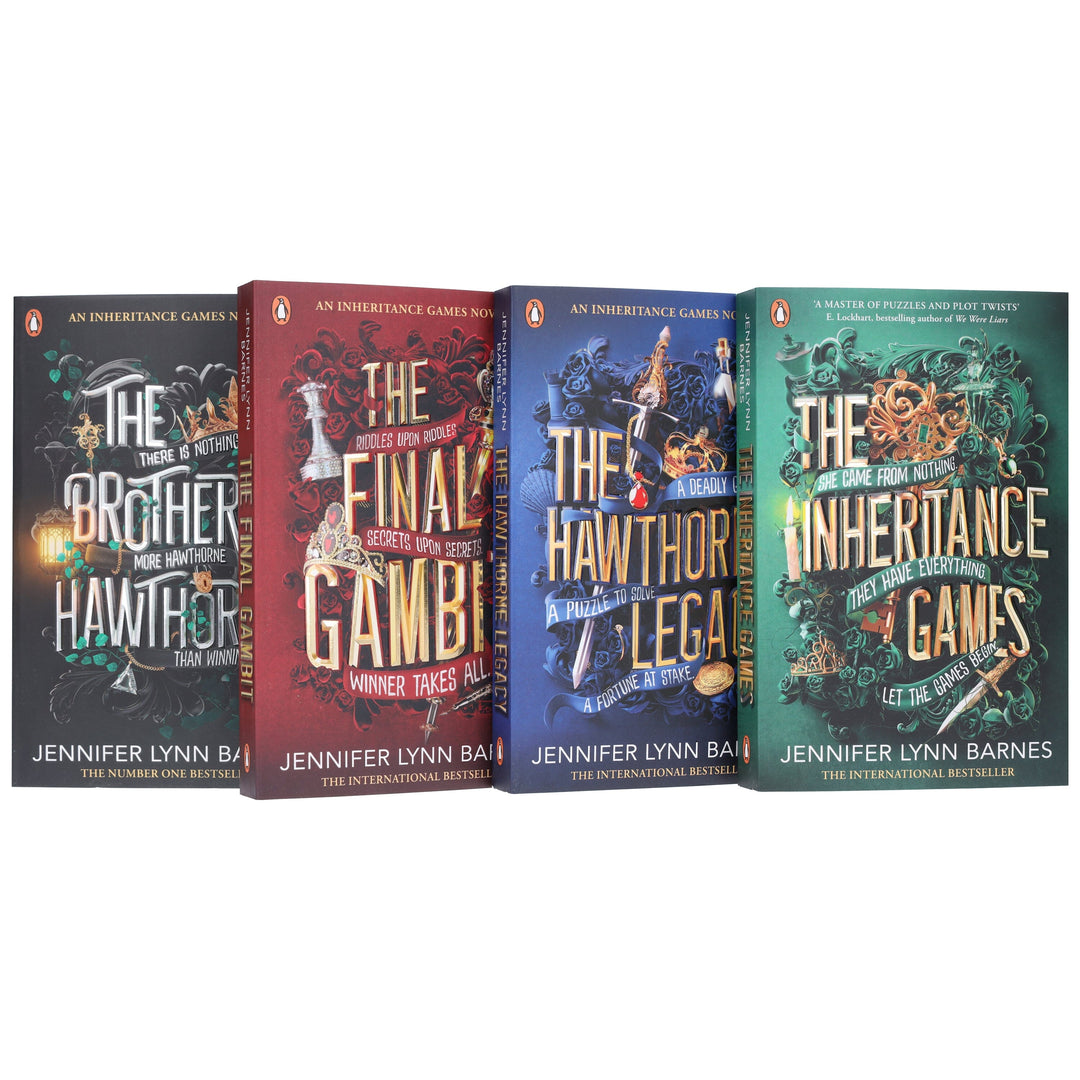 The Inheritance Games Series By Jennifer Lynn Barnes 4 Books Collection Set - Ages 12-17 - Paperback