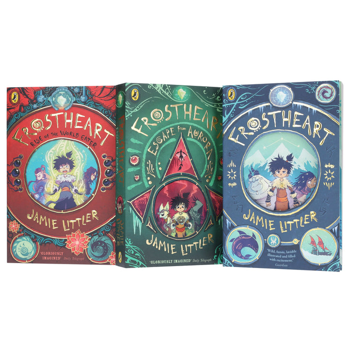 Frostheart Trilogy By Jamie Littler 3 Books Collection Set - Ages 8-12 - Paperback