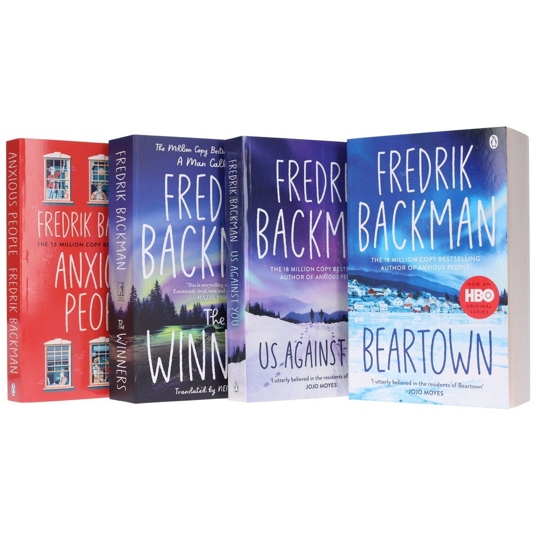 Fredrik Backman 4 Books Collection Set - Fiction - Paperback