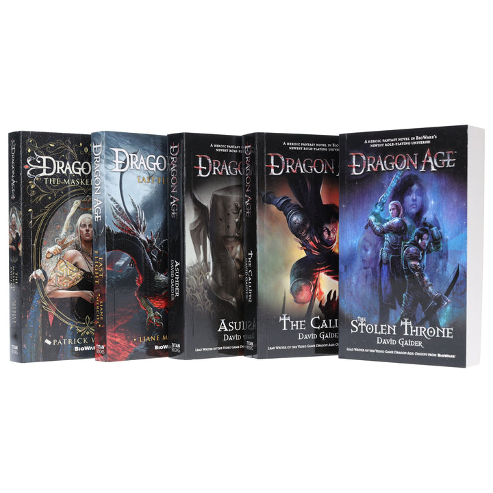 Dragon Age Series by David Gaider: 5 Books Collection Set - Fiction - Paperback