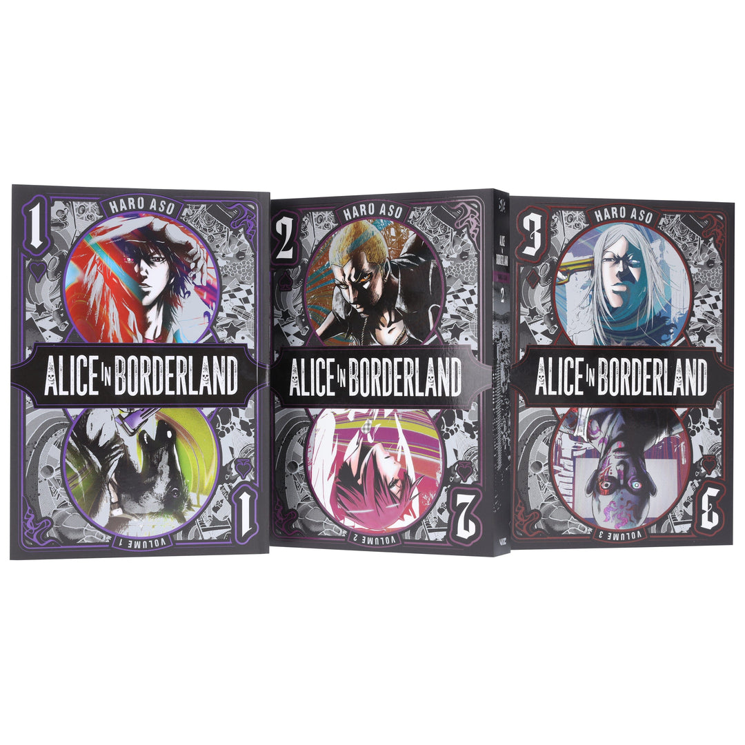 Alice in Borderland (Vol. 1-3) by Haro Aso 3 Books Collection Manga Set - Fiction - Paperback