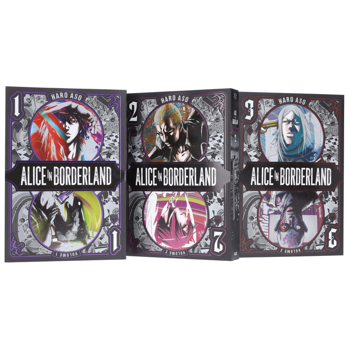 Alice in Borderland (Vol. 1-3) by Haro Aso 3 Books Collection Manga Set - Fiction - Paperback