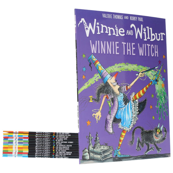 Winnie and Wilbur Series by Valerie Thomas 16 Books Collection Set