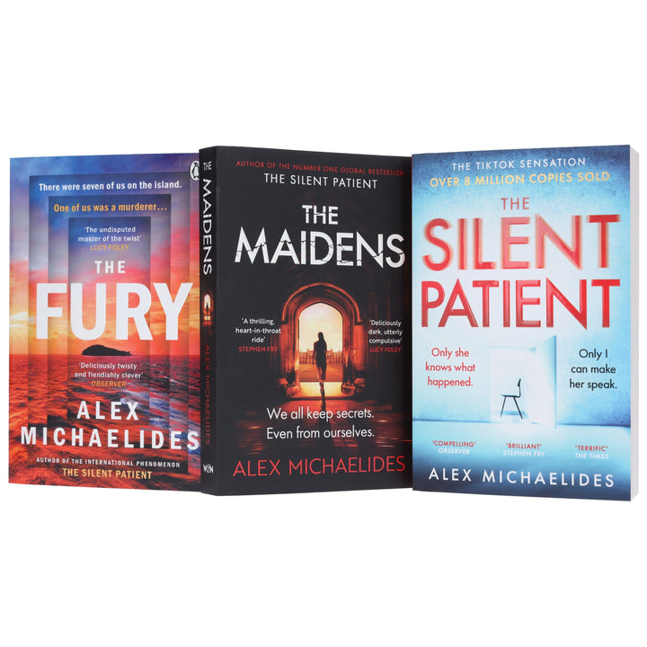 Alex Michaelides Thriller 3 Books Collection Set - Fiction - Paperback