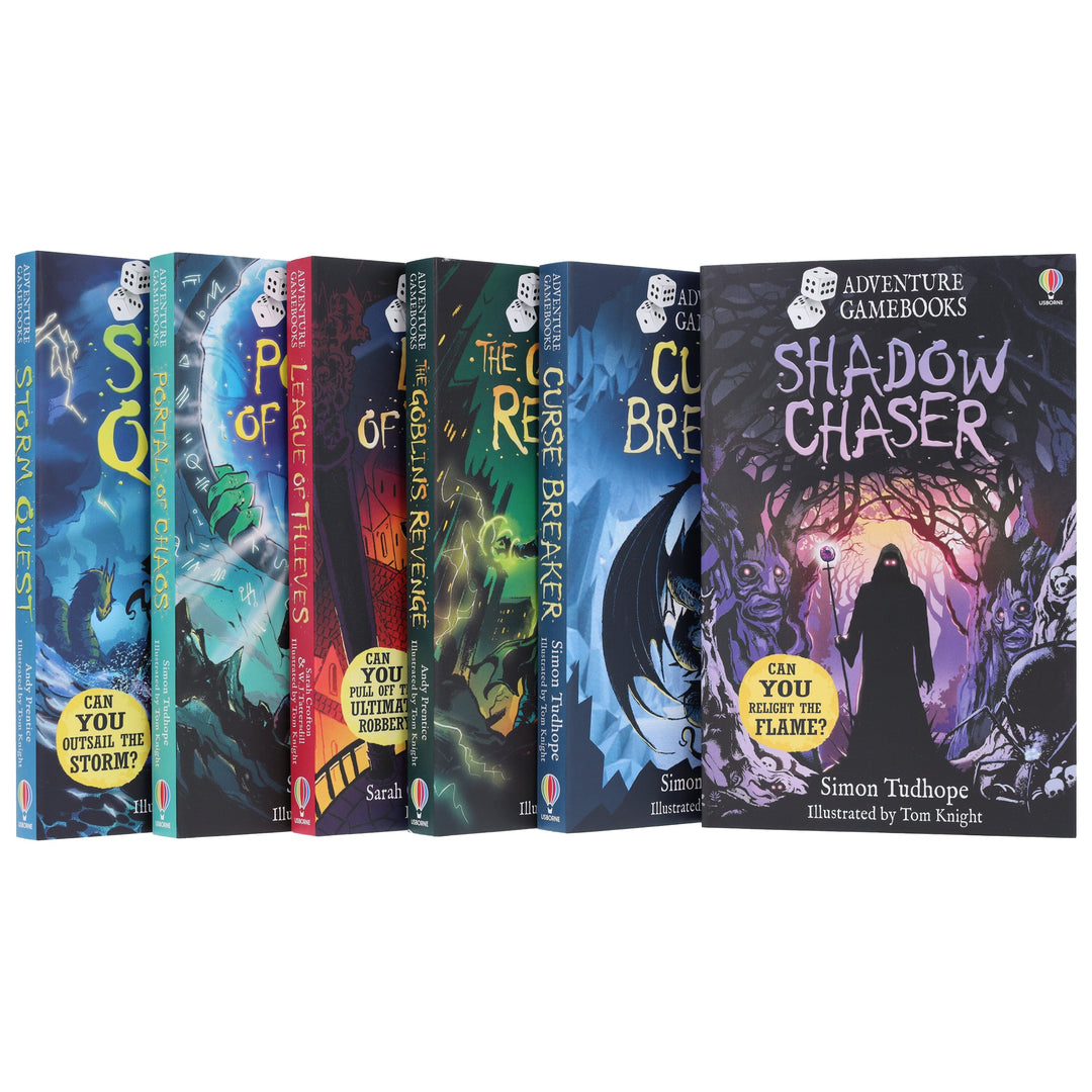 Adventure Gamebooks Series Illustrated 6 Books Collection Set - Ages 9+ - Paperback
