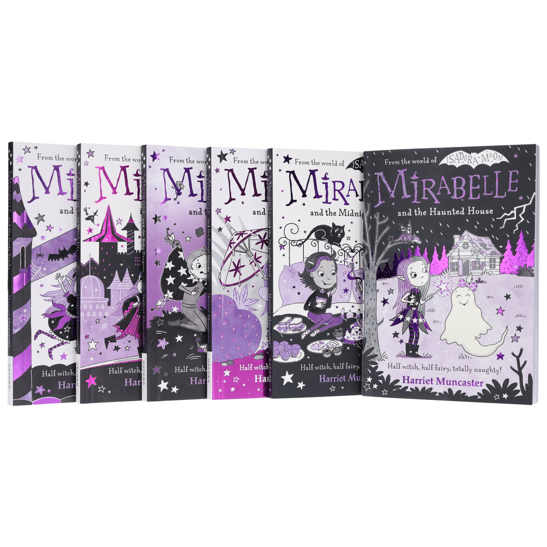 Mirabelle Series (Books 9-14) by Harriet Muncaster: Illustrated 6 Books Collection Set (Isadora Moon) - Ages 5-8 - Paperback