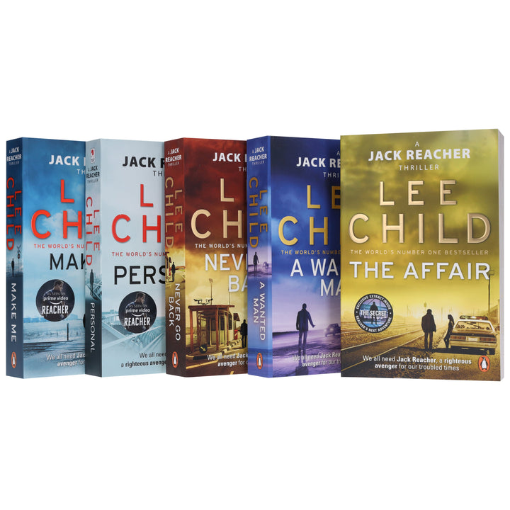 Jack Reacher by Lee Child: Books 16-20 Collection Set - Fiction - Paperback