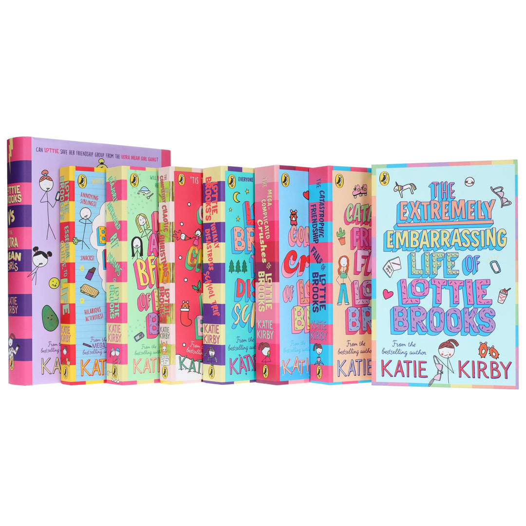 Lottie Brooks Series By Katie Kirby 8 Books Collection Set - Ages 9-12 - Paperback/Hardback