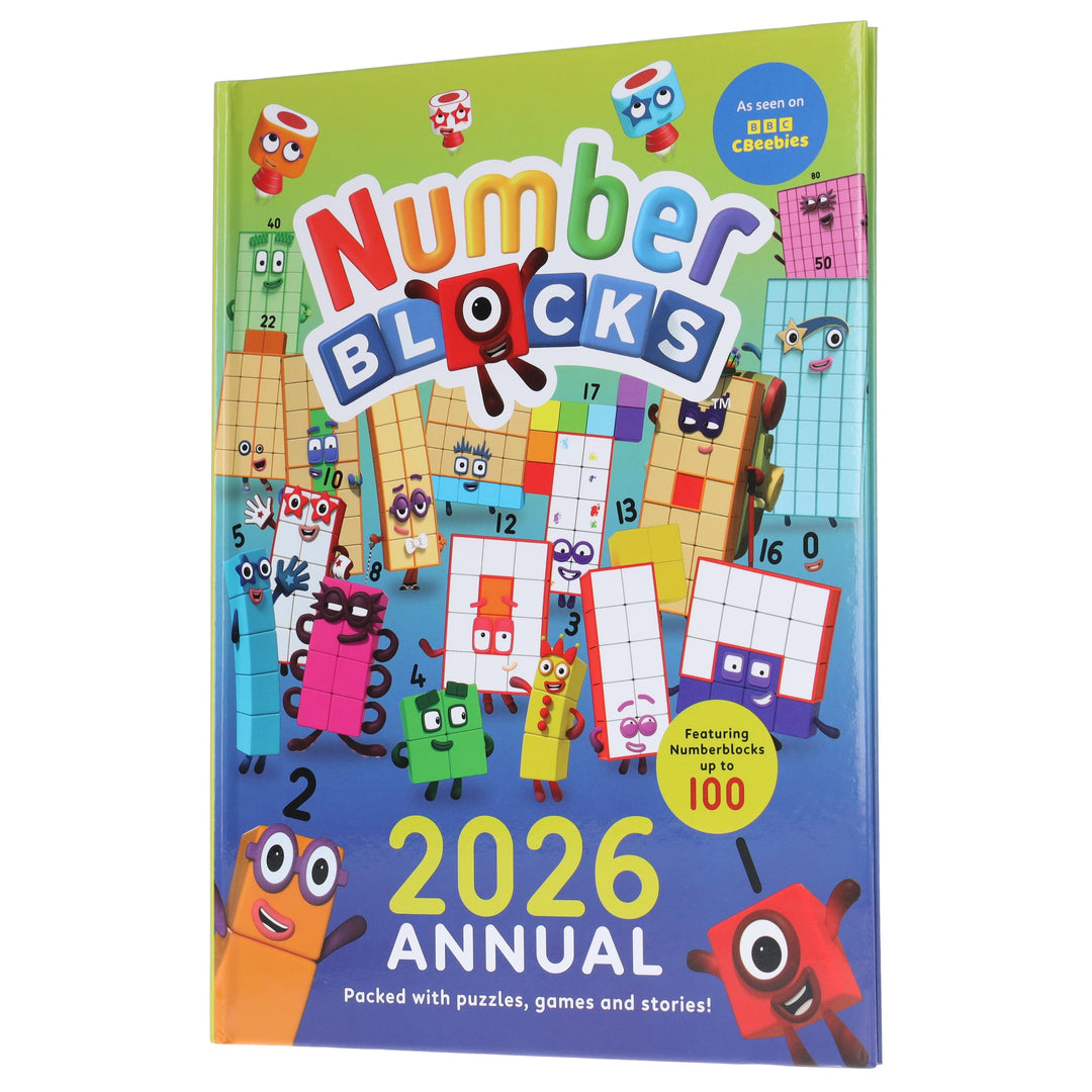 Numberblocks Annual 2026: Packed with Puzzles, Games and Stories - Ages 3-5 - Hardback