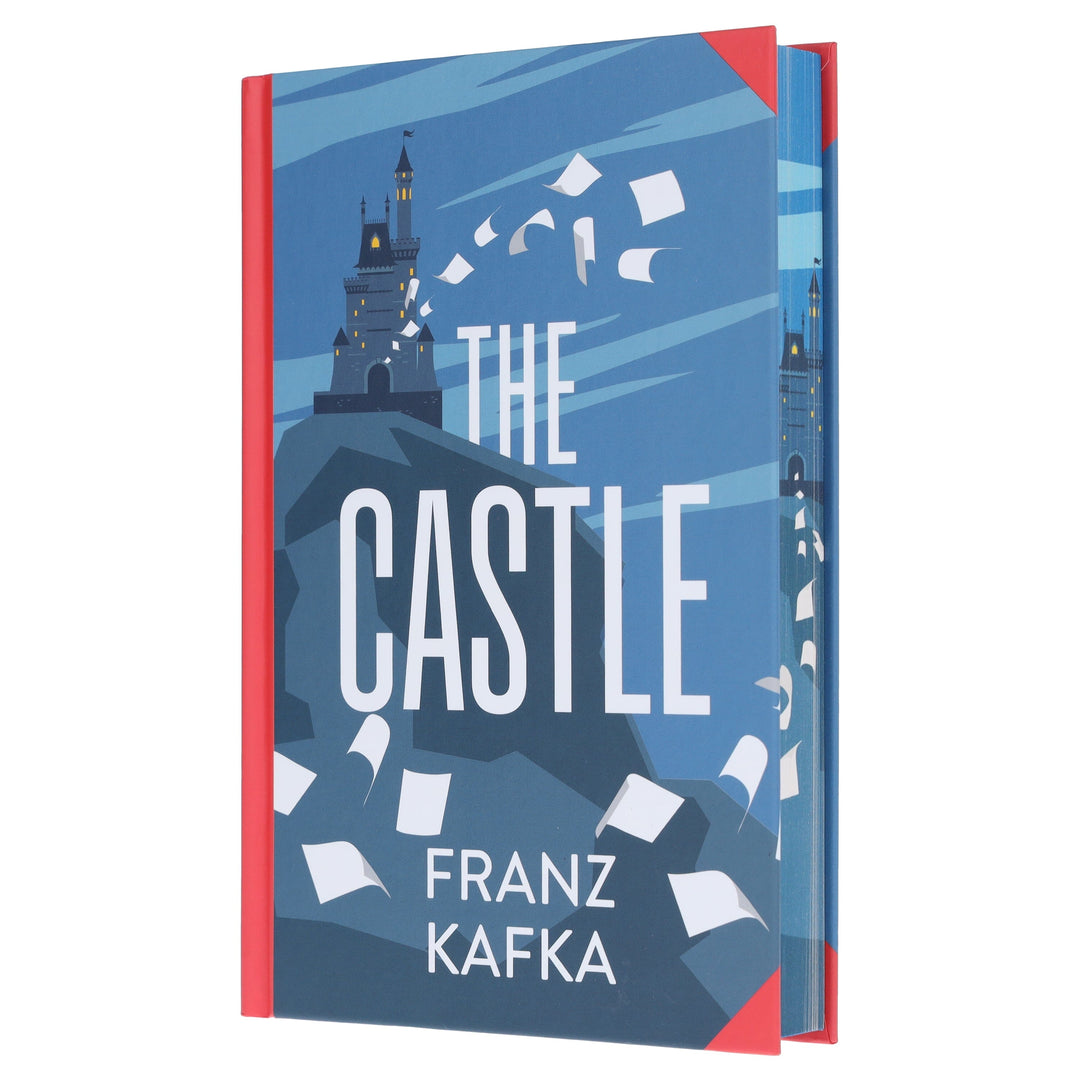 The Castle By Franz Kafka - Fiction - Sprayed Edges Hardback