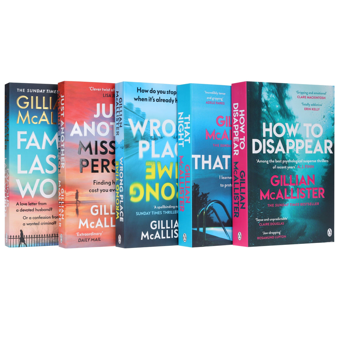 Gillian McAllister Collection 5 Books Set - Fiction - Paperback