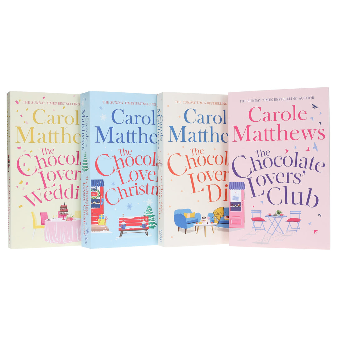 Chocolate Lovers' Club by Carole Matthews 4 Books Collection Set - Fiction - Paperback
