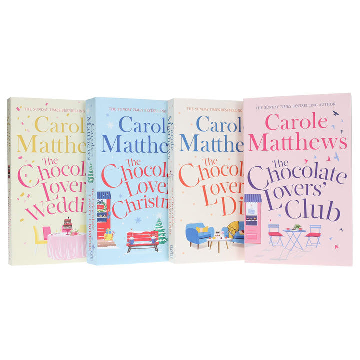 Chocolate Lovers' Club by Carole Matthews 4 Books Collection Set - Fiction - Paperback