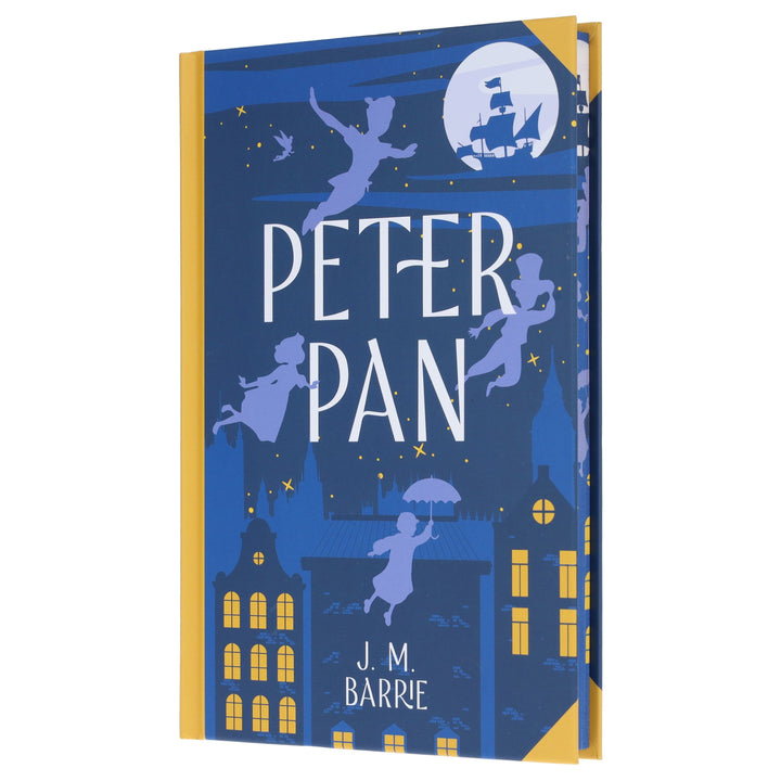 Peter Pan by J. M. Barrie - Fiction - Sprayed Edges Hardback