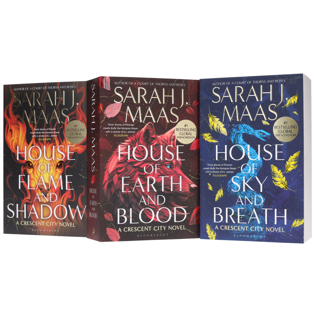 Crescent City Series by Sarah J. Maas 3 Books Collection Box Set - Fiction - Paperback