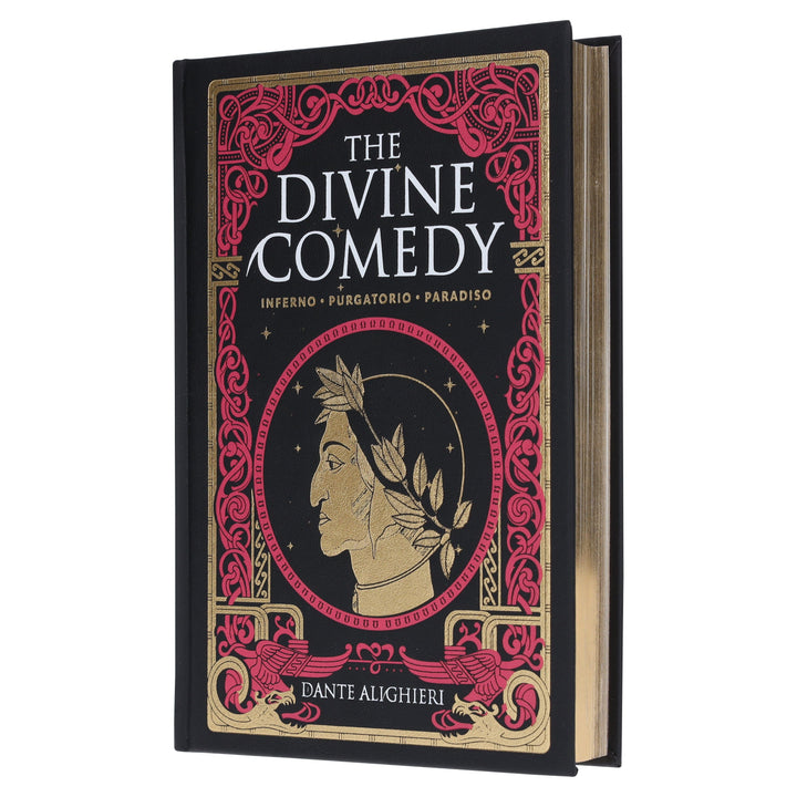 The Divine Comedy - Inferno, Purgatorio, Paradiso by Dante Alighieri - Fiction - Hardcover (Leather-Bound)