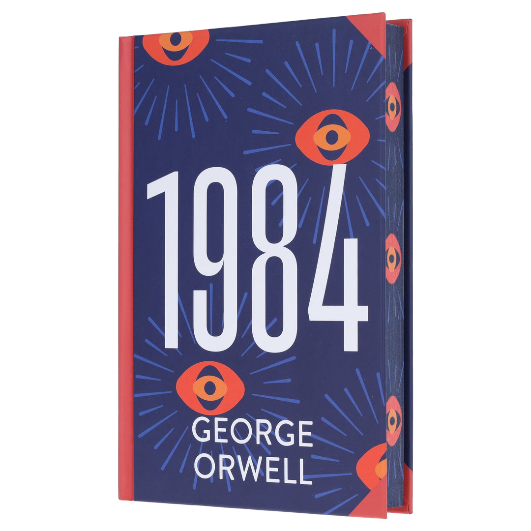 1984: by George Orwell - Fiction - Sprayed Edges Hardback