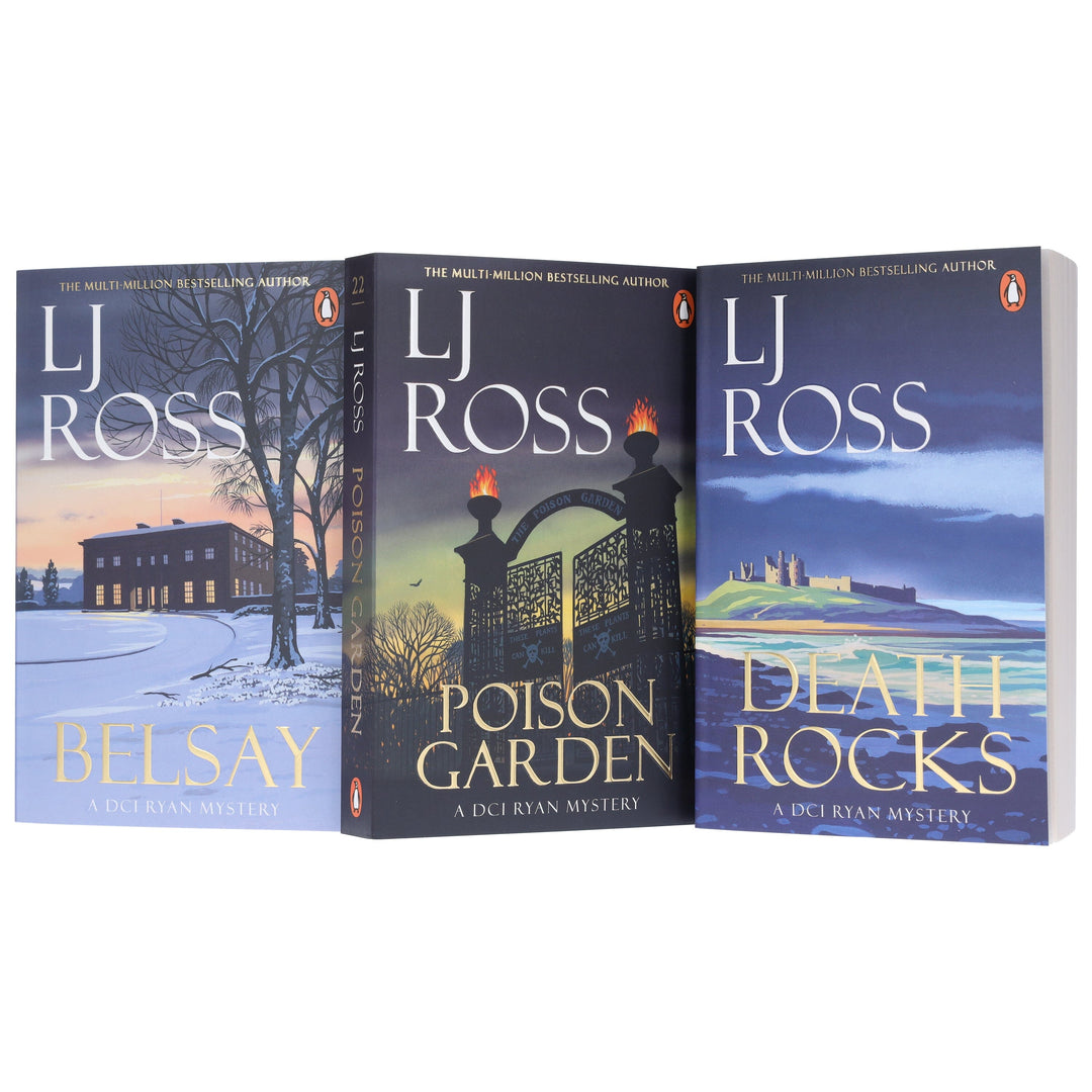 The DCI Ryan Mysteries (Vol. 21-23) By LJ Ross 3 Books Collection Set - Fiction - Paperback