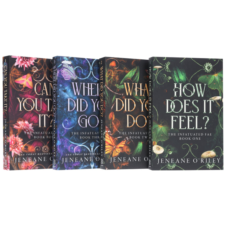 Infatuated Fae Series By Jeneane O'Riley: Complete 4 Books Collection Set - Fiction - Paperback