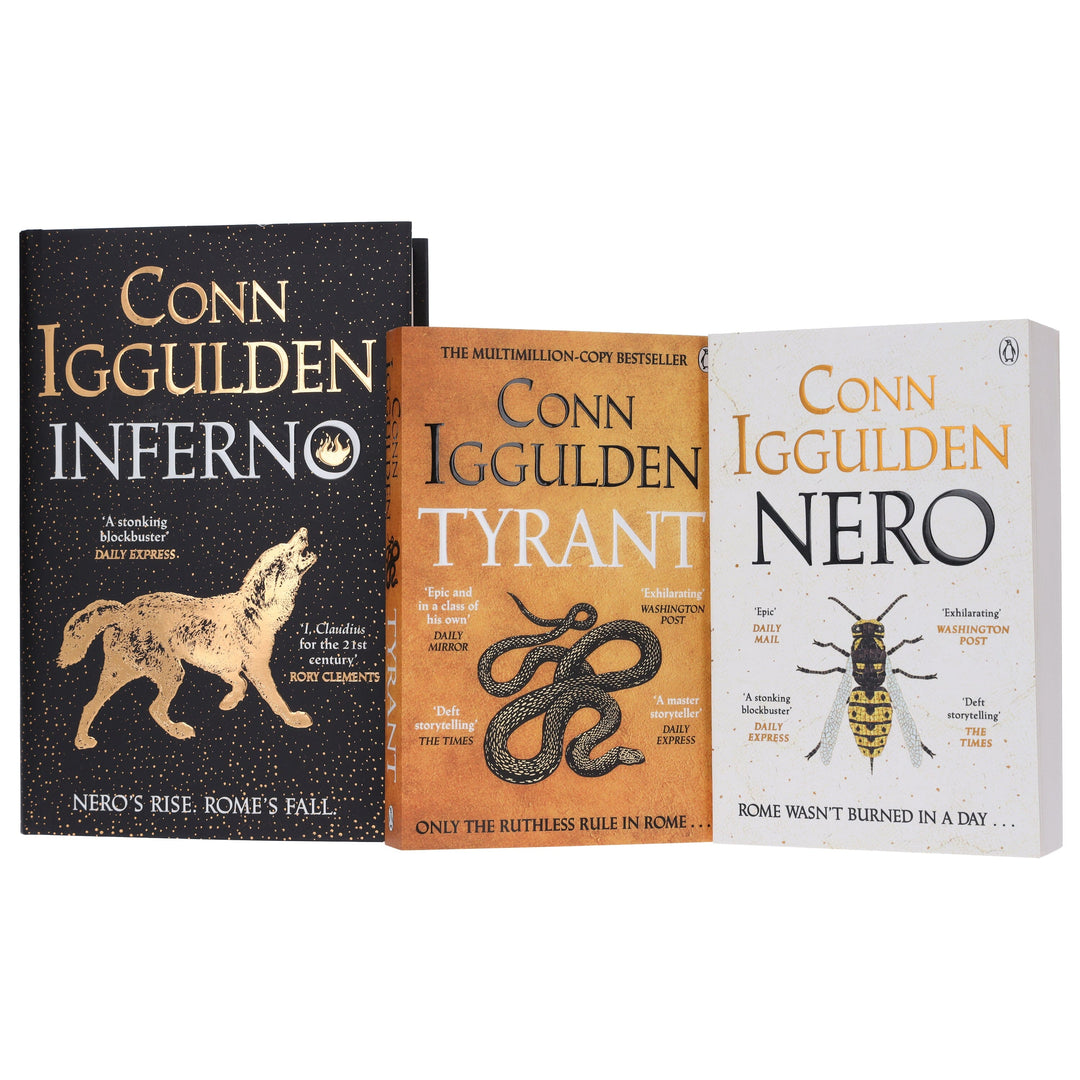 The Nero Trilogy by Conn Iggulden 3 Books Collection Set - Fiction - Paperback/Hardback