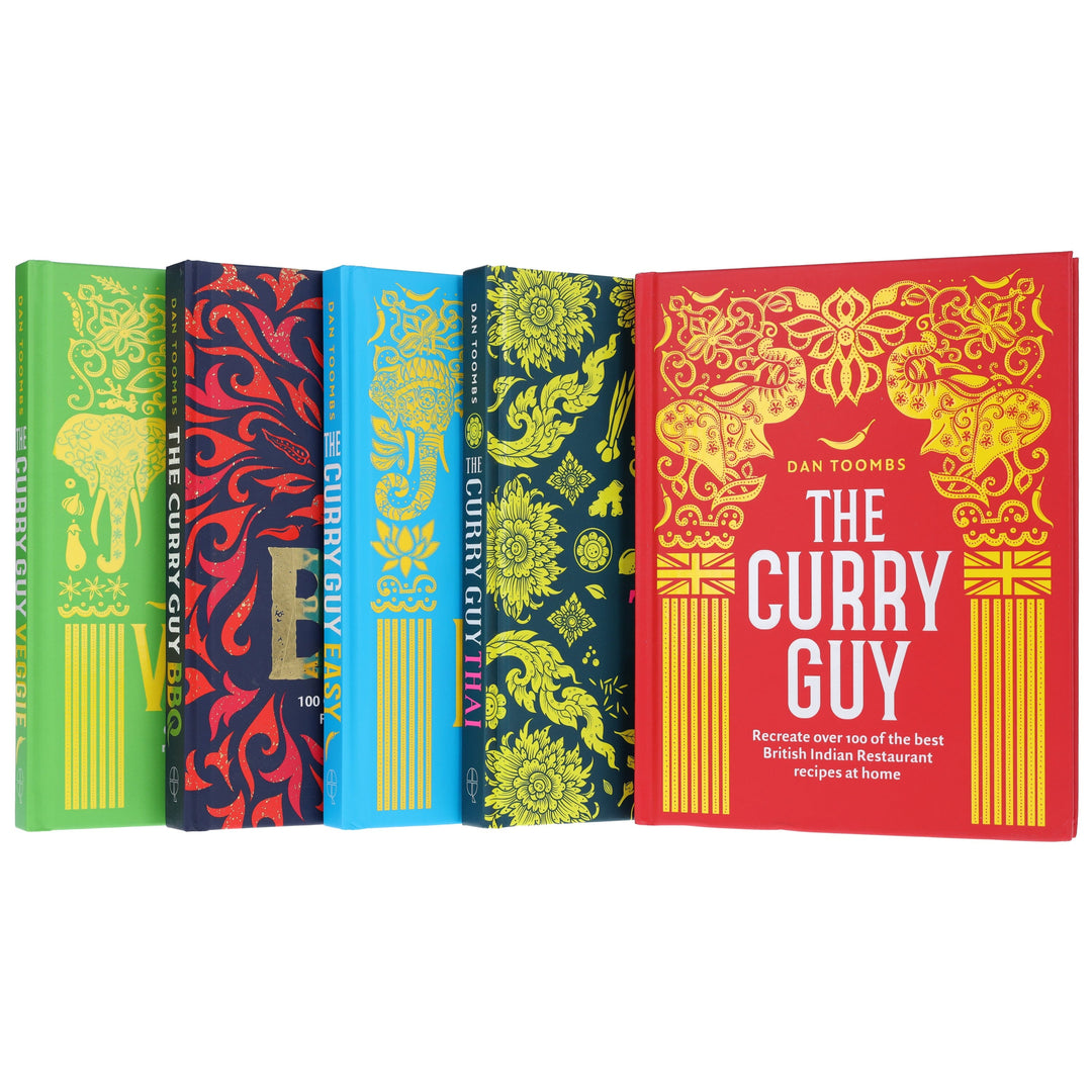 The Curry Guy Collection By Dan Toombs 5 Books Set - Non Fiction - Hardback