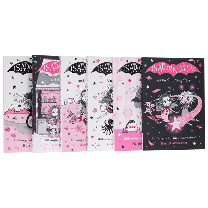 Isadora Moon Series By Harriet Muncaster: illustrated 6 Books Collection Set - Ages 5+ - Paperback