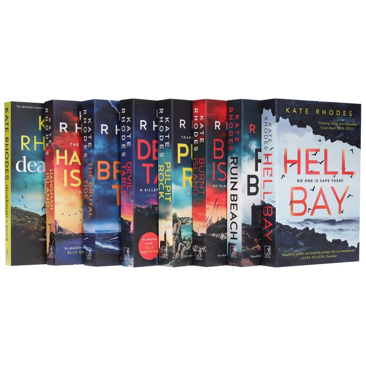 Isles of Scilly Mysteries By Kate Rhodes 8 Books Collection Set - Fiction - Paperback