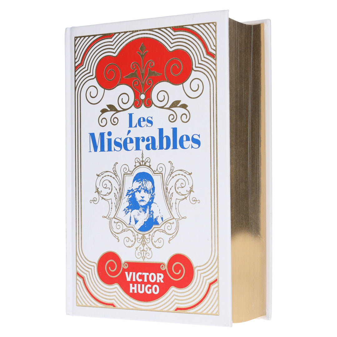 Les Miserables by Victor Hugo - Fiction - Hardback (Leather-bound Sprayed Edge)