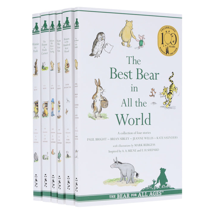 Winnie-The-Pooh The Complete Collection 6 Books Set By A. A. Milne - Ages 7-9 - Paperback