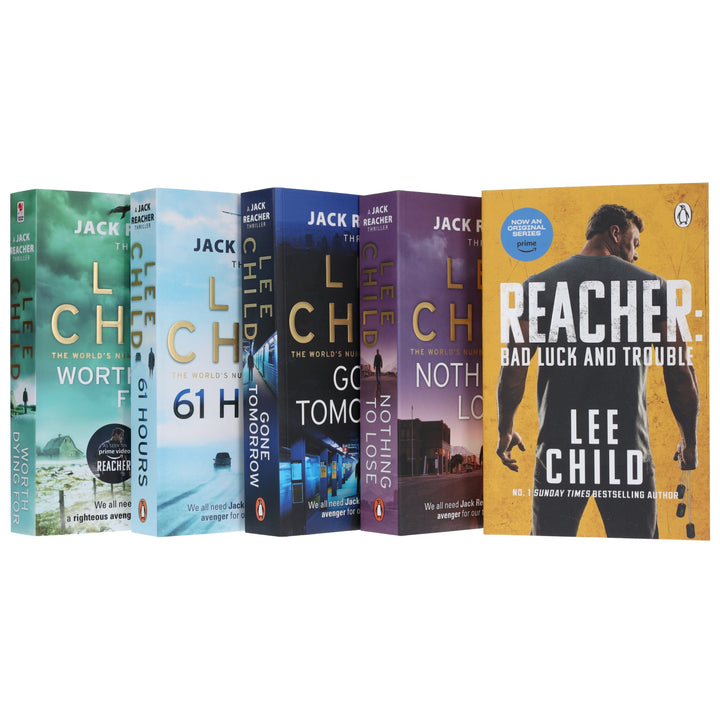 Jack Reacher by Lee Child: Books 11-15 Collection Set - Fiction - Paperback
