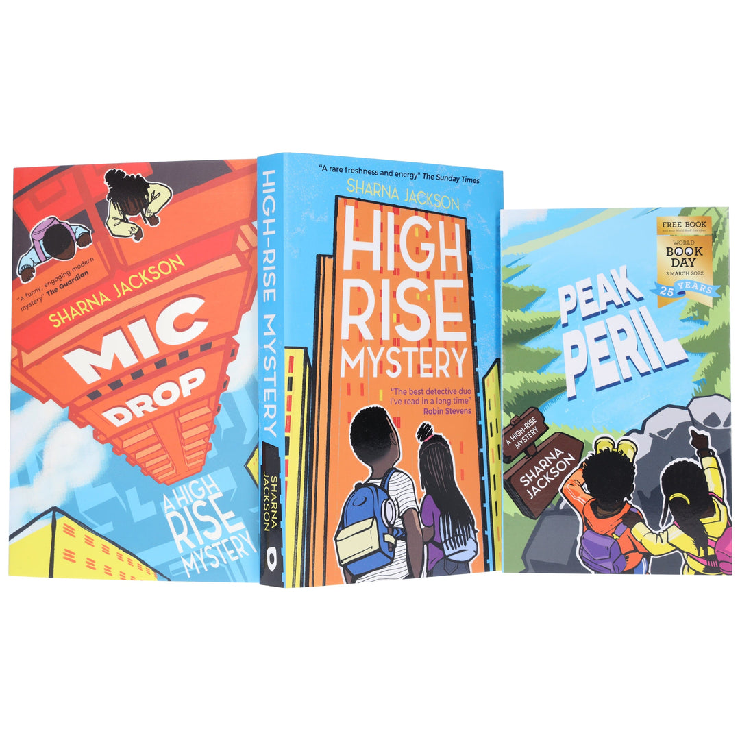 A High-Rise Mystery Series by Sharna Jackson: 3 Books Collection Set - Fiction - Paperback
