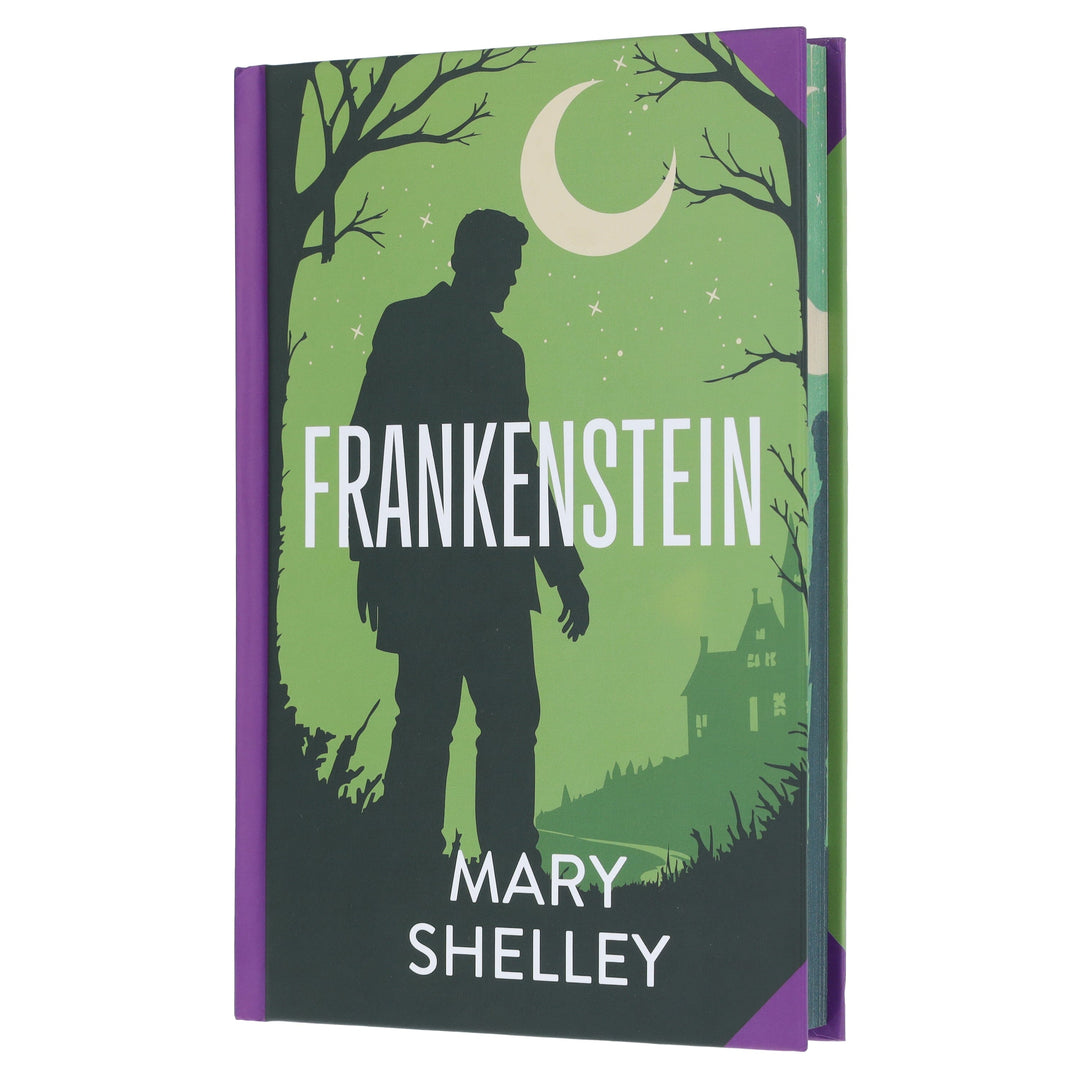 Frankenstein by Mary Shelley - Fiction - Sprayed Edges Hardback
