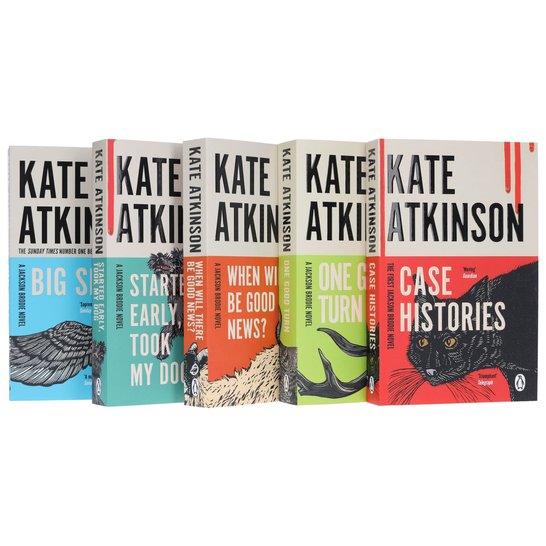 Jackson Brodie Series by Kate Atkinson 5 Books Collection Set - Fiction - Paperback