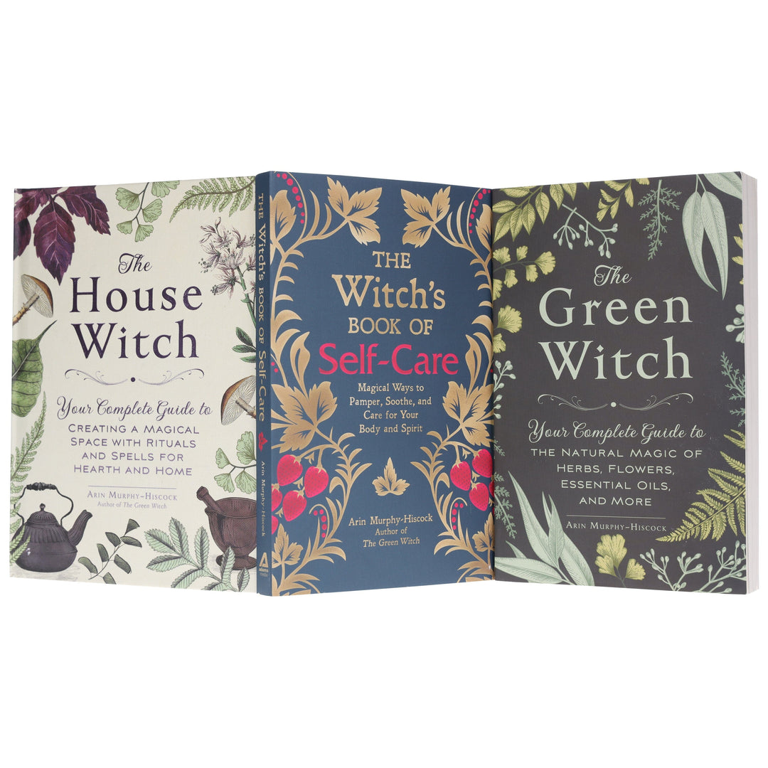 Arin Murphy-Hiscock Collection (The Green Witch, The Witch's Book of Self-Care & The House Witch) 3 Books Set - Non Fiction - Paperback/Hardback