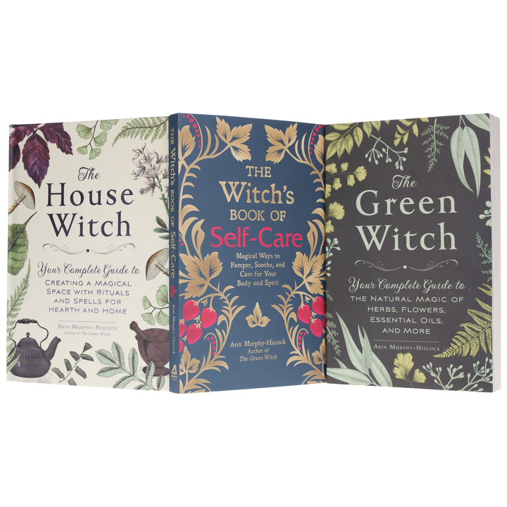 Arin Murphy-Hiscock Collection (The Green Witch, The Witch's Book of Self-Care & The House Witch) 3 Books Set - Non Fiction - Paperback/Hardback
