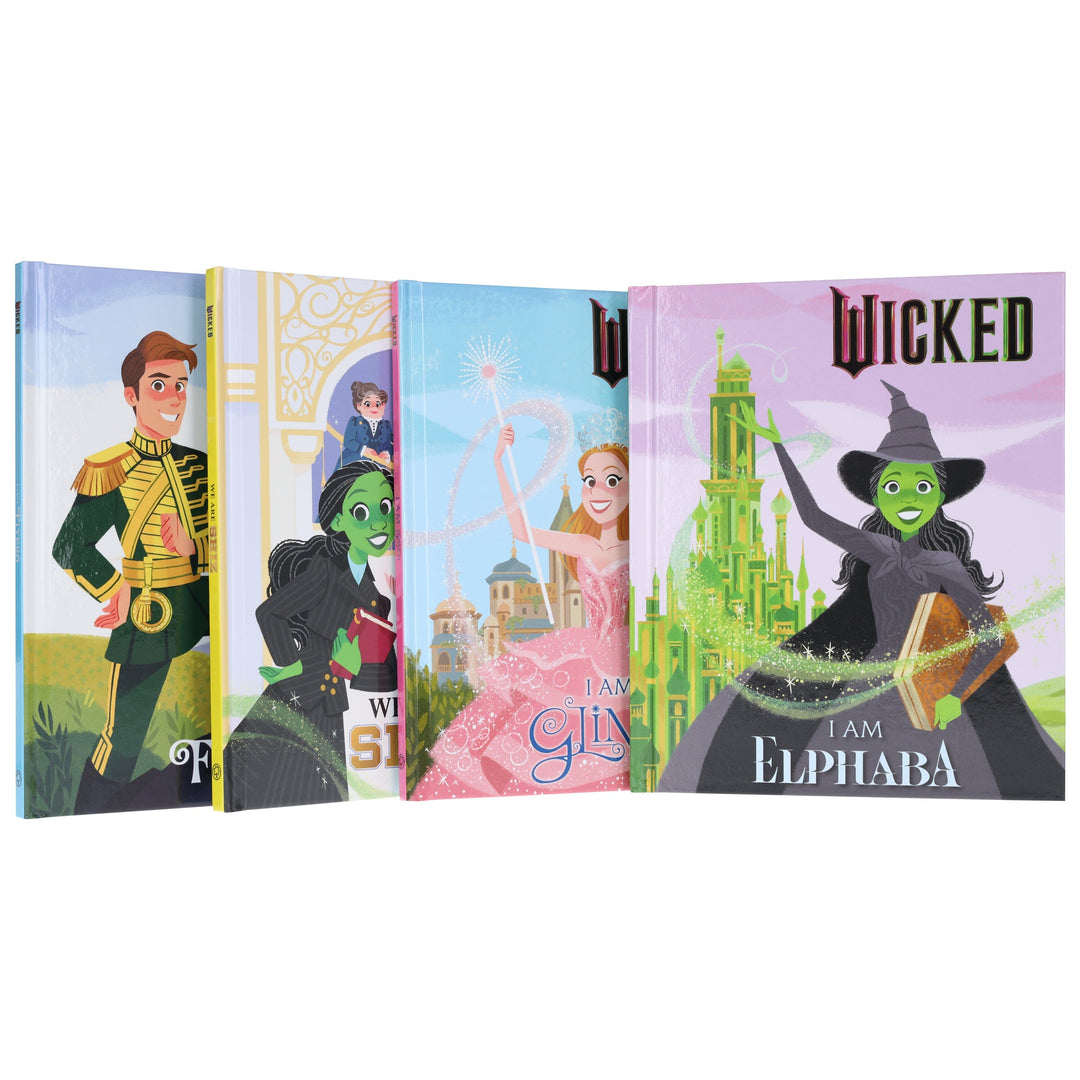 Wicked by Mary Man-Kong Illustrated 4 Books Collection Set With Witch from the West Kids Costume
