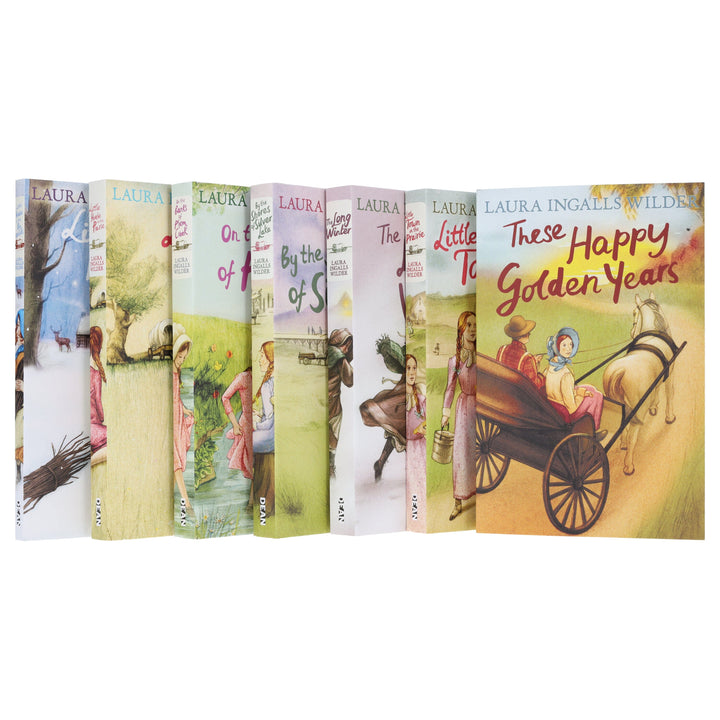 Little House on the Prairie by Laura Ingalls Wilder 7 Books Collection Set - Ages 8-12 - Paperback