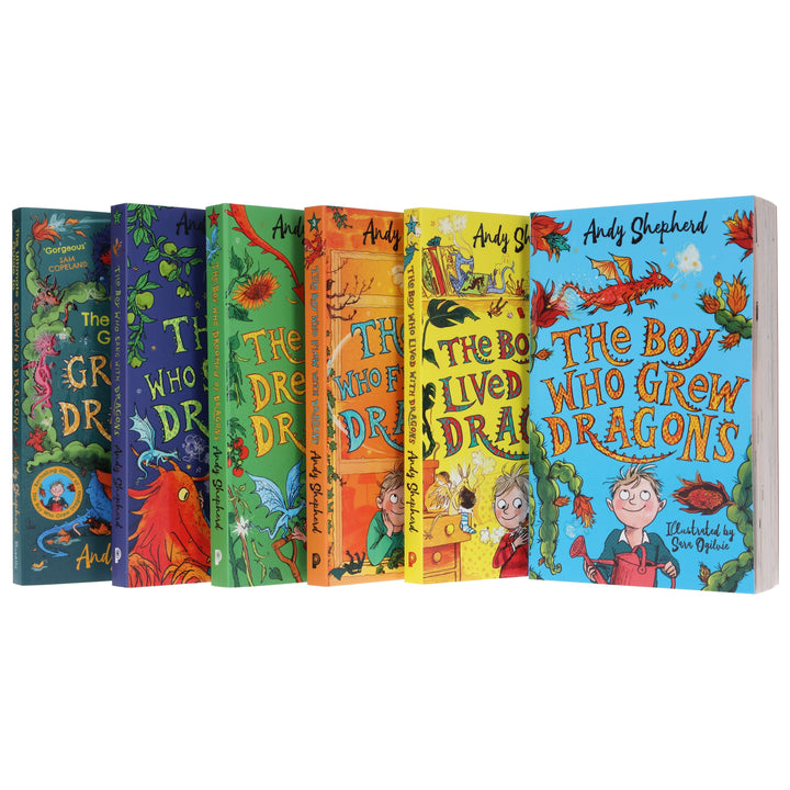 Boy Who Grew Dragons Series By Andy Shepherd 6 Books Collection Set - Ages 7-9 - Paperback