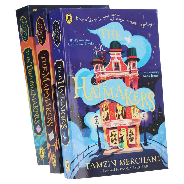 The Hatmakers Series By Tamzin Merchant 3 Books Collection Set - Ages 8-13 - Paperback