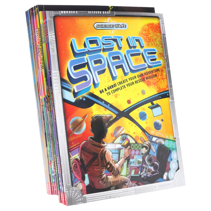 Quest Adventure Science, Maths and History 12 Books Collection - Age 7+ - Paperback