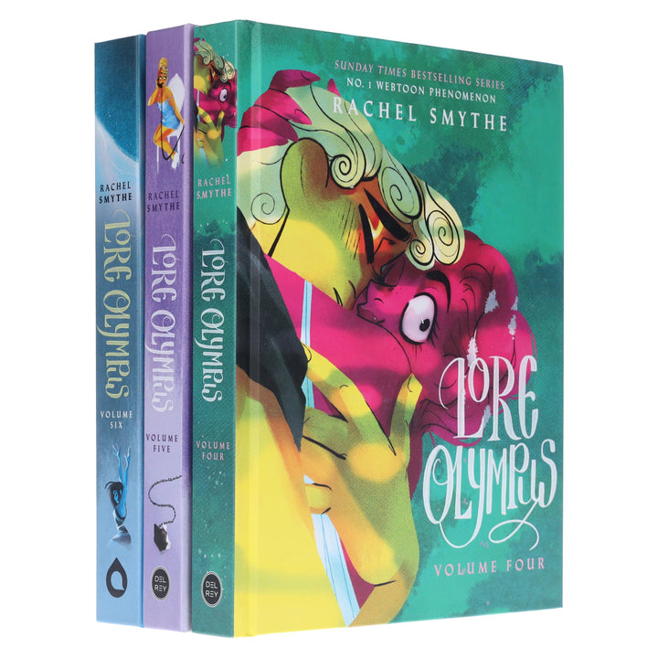 Lore Olympus By Rachel Smythe (Volume 4-6) illustrated 3 Books Collection Set - Ages 15+ - Hardback