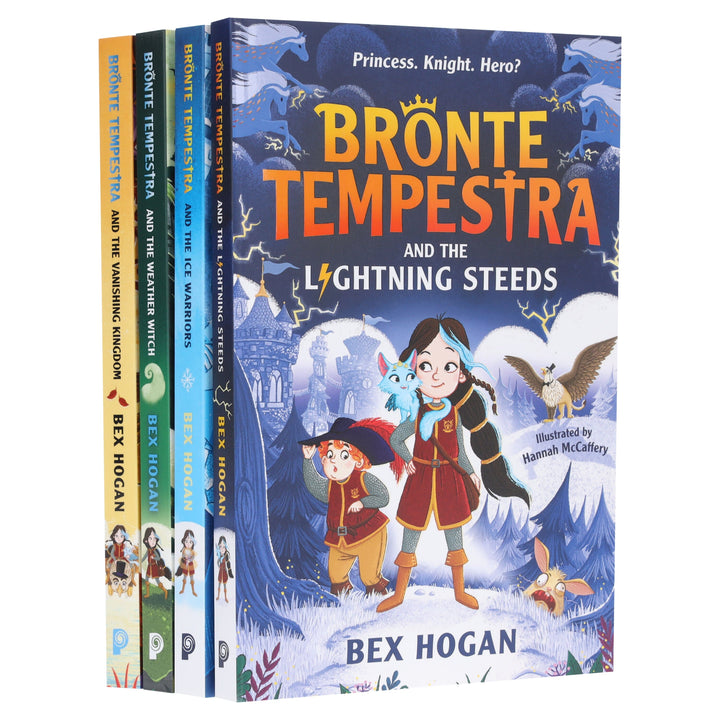 Bronte Tempestra Series by Bex Hogan Illustrated 4 Books Collection Set - Ages 7-12 - Paperback