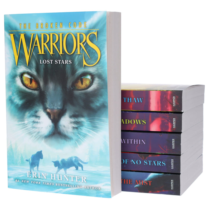 Warriors Cats: Series 7 The Broken Code By Erin Hunter 6 Books Collection Set - Ages 8-12 - Paperback 9-14 HarperCollins Publishers