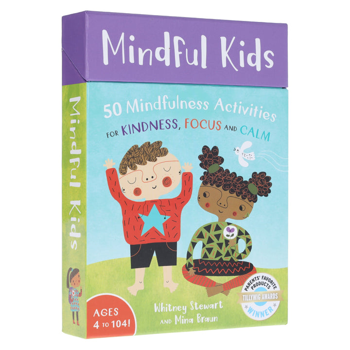 Mindful Kids: 50 Mindfulness Activities for Kindness, Focus and Calm by Whitney Stewart - Ages 4+ - Activity Card