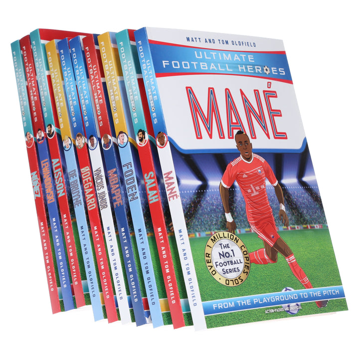 Ultimate Football Heroes Series 2 By Matt & Tom Oldfield: 10 Books Collection Set - Ages 7-12 - Paperback