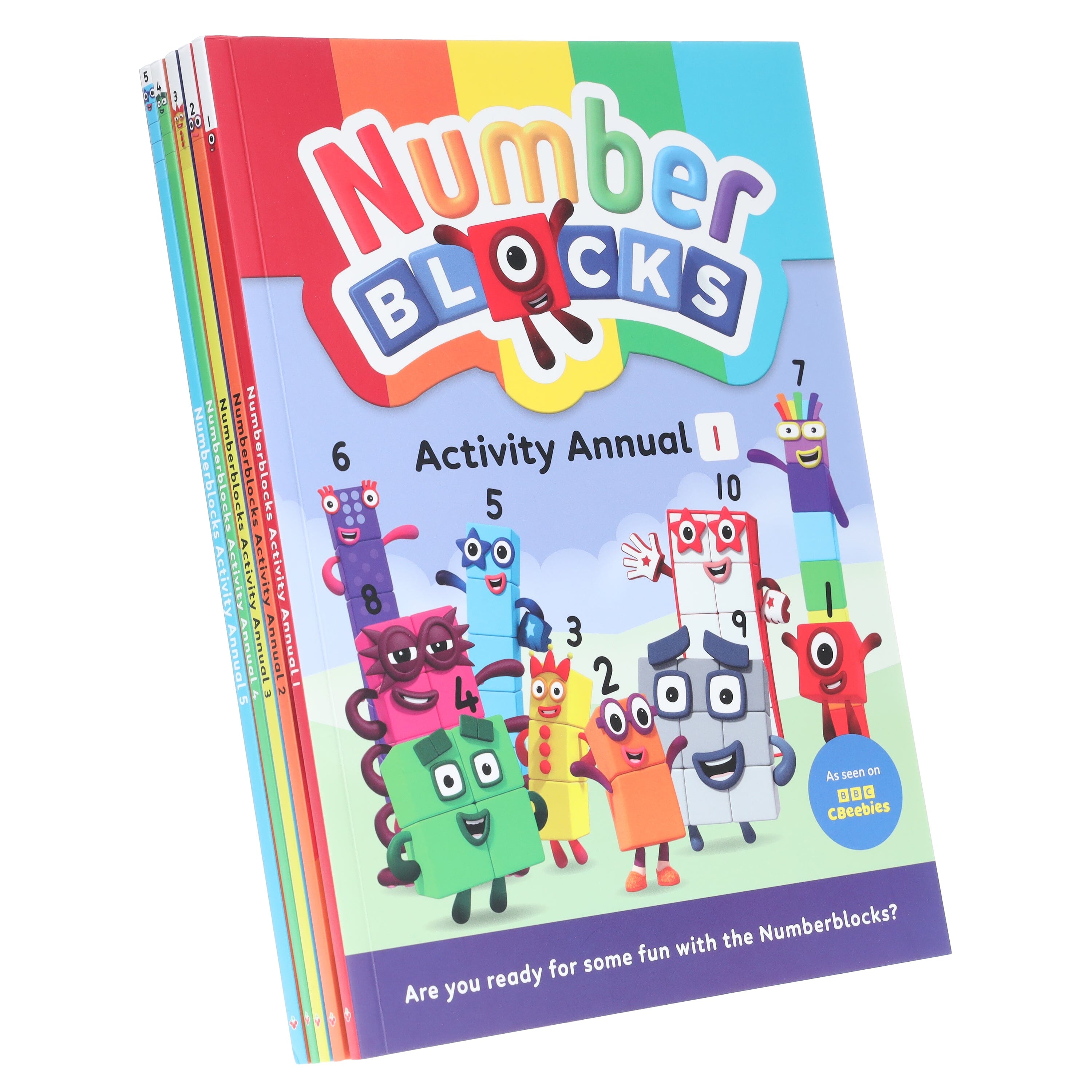 Numberblocks Fun Activity Collection 5 Books Set Packed with games
