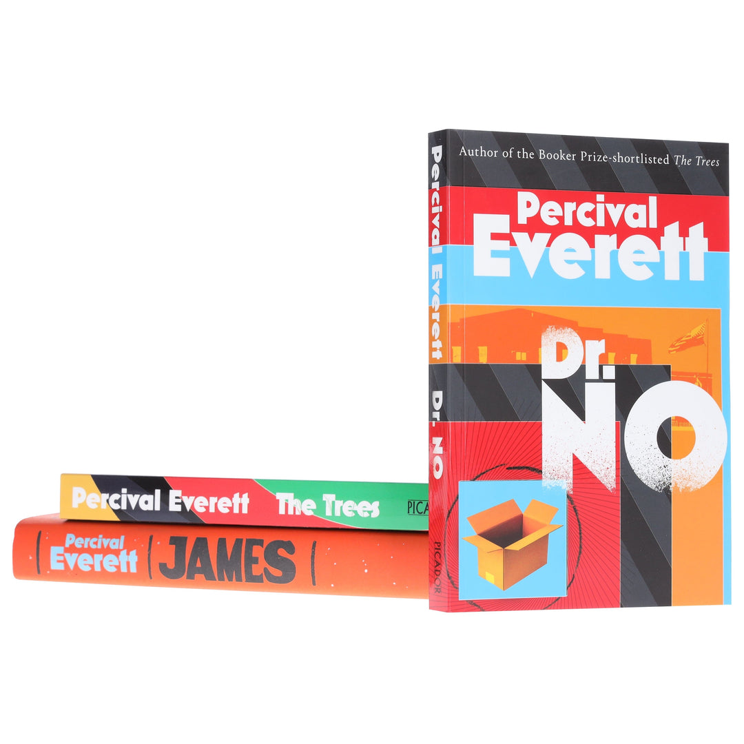 Percival Everett's Dr. No, The Trees & James: 3 Books Collection Set - Fiction - Paperback/Hardback
