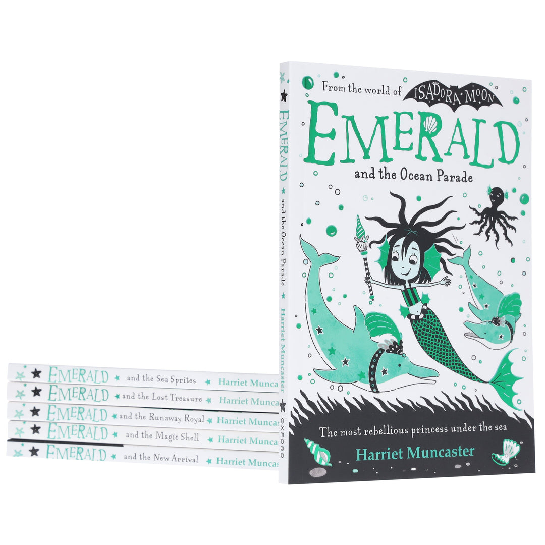 Emerald Series Book 1-6 (World of Isadora Moon) By Harriet Muncaster: 6 Books Collection Set - Ages 5-7 - Paperback