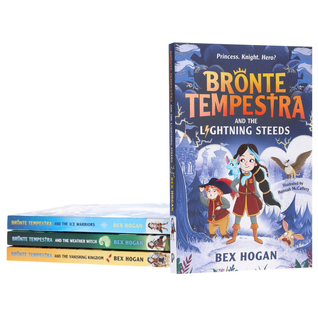 Bronte Tempestra Series by Bex Hogan Illustrated 4 Books Collection Set - Ages 7-12 - Paperback