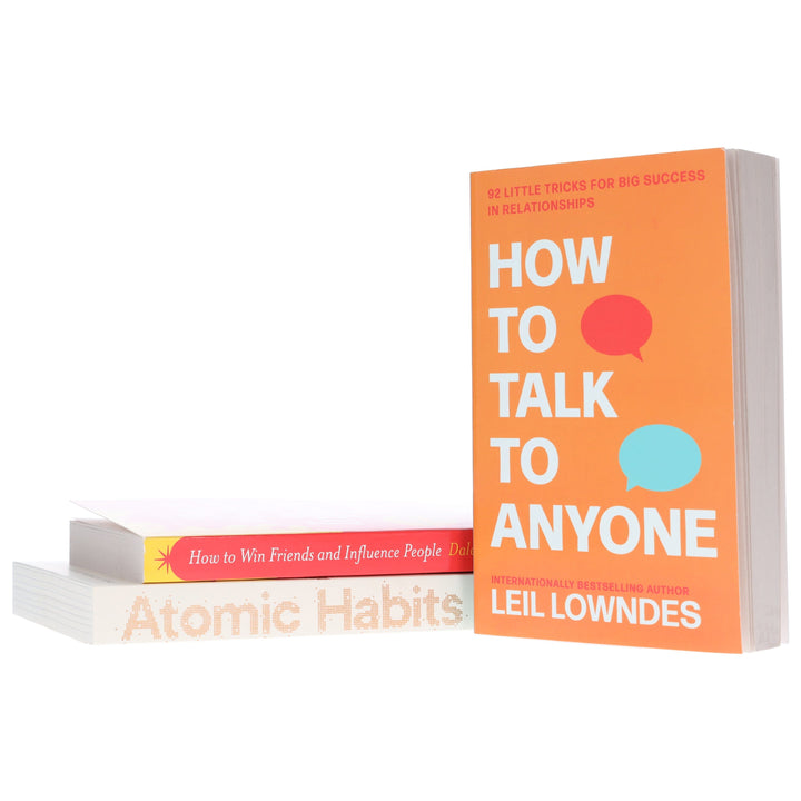 Atomic Habits, How To Talk To Anyone & How to Win Friends and Influence People: 3 Books Collection - Non Fiction - Paperback